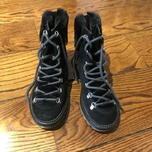 Marc Fisher Black Winter Boots